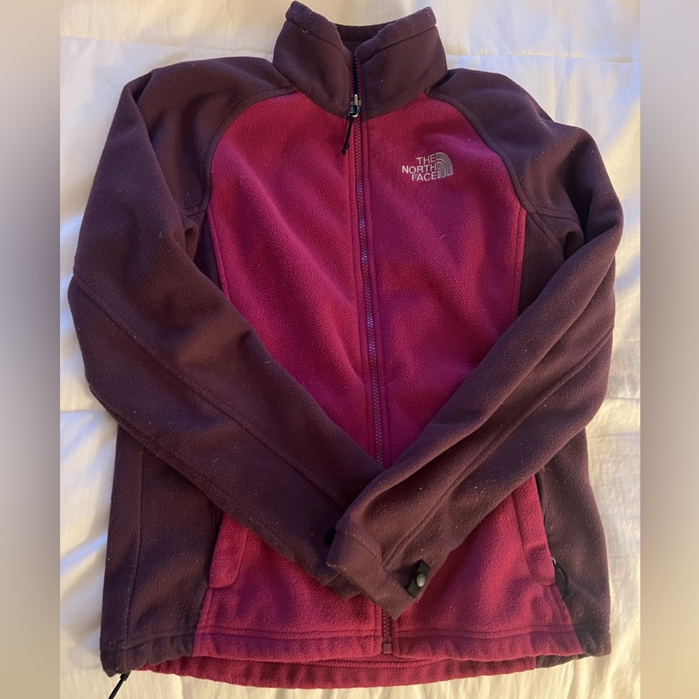 The North Face Purple Pink Fleece Jacket - Small